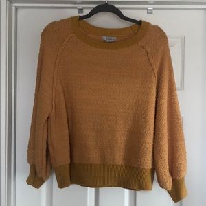 Allison Joy Mustard Nubby Sweater